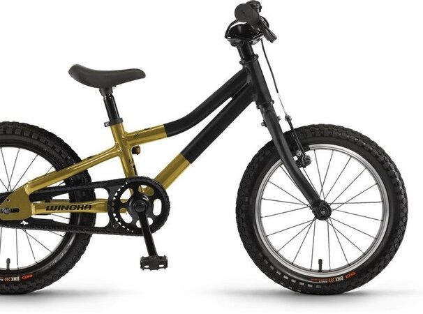 Bicykel Winora Rage 16 Gold/Black Chalk Matt 2024