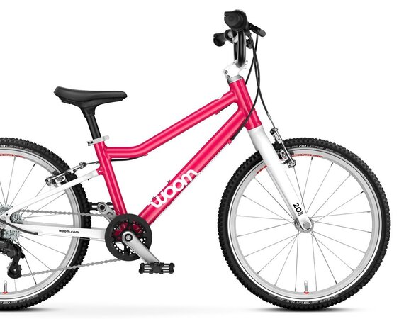 Bicykel Woom 4 GO Hot Pink