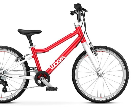 Bicykel Woom 4 GO Woom Red