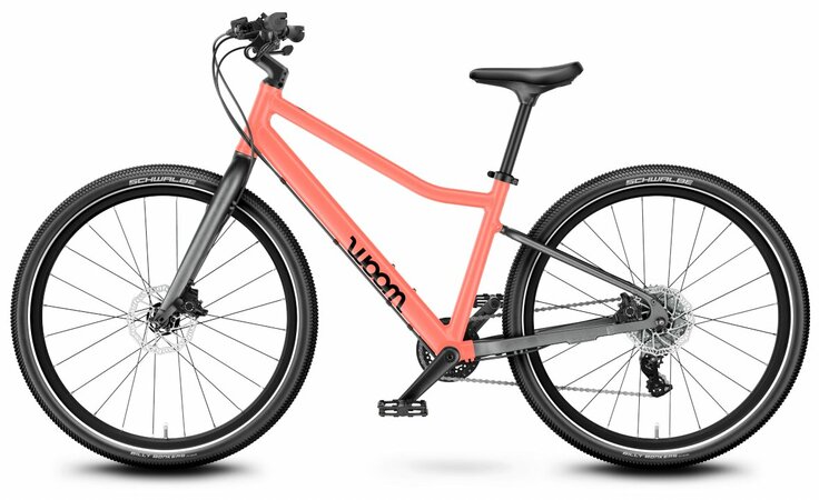 Bicykel Woom 5 Explore Neon Coral