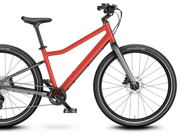 Bicykel Woom 5 Explore Woom Red