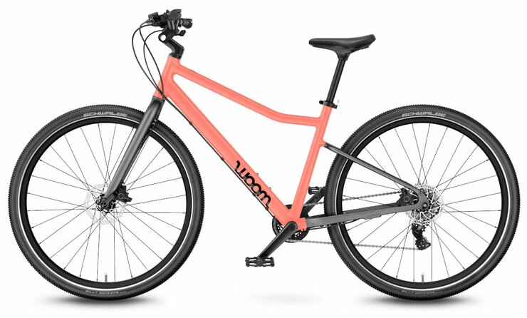 Bicykel Woom 6 Explore Neon Coral