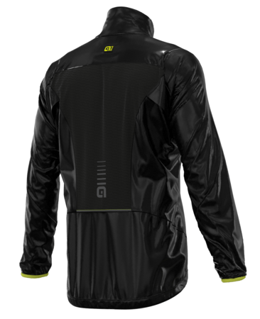 Cyklistická bunda ALÉ Guscio Light Pack ALE' Jacket Black Cyklistická bunda ALÉ Guscio Light Pack ALE' Jacket Black