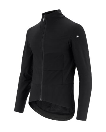 Cyklistická bunda Assos EQUIPE R HABU Winter Jacket S9 Black
