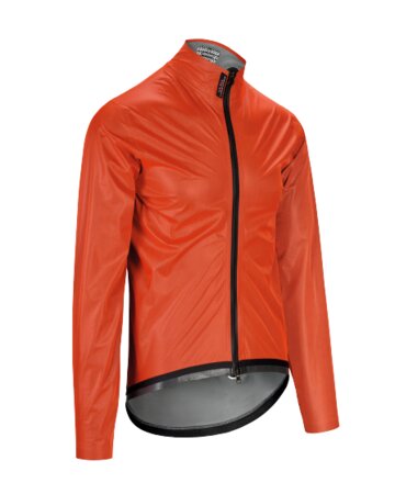 Cyklistická bunda Assos EQUIPE RS Rain Jacket TARGA Propeller Orange