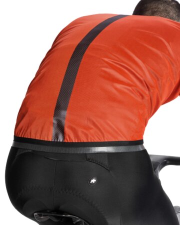 Cyklistická bunda Assos EQUIPE RS Rain Jacket TARGA Propeller Orange