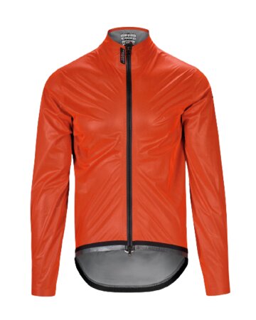 Cyklistická bunda Assos EQUIPE RS Rain Jacket TARGA Propeller Orange