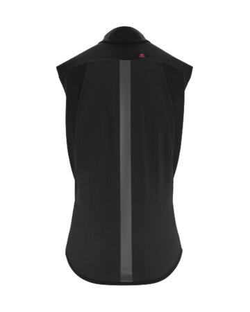 Cyklistická vesta Assos EQUIPE RS Spring Fall Gilet TARGA Black