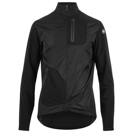 Cyklistická bunda Assos Trail Steinadler T3 Jacket Black Series