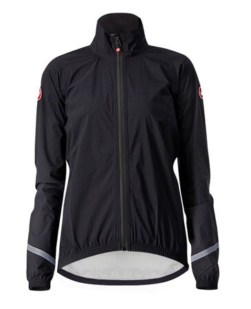 Dámska bunda Castelli Emergency 2 W Light Black