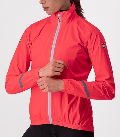 Dámska bunda Castelli Emergency 2 W Pink