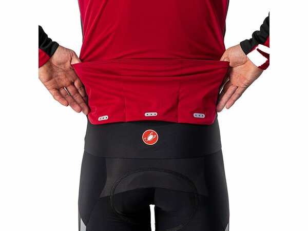 Pánska Bunda Castelli Alpha RoS 2 Red/Orange