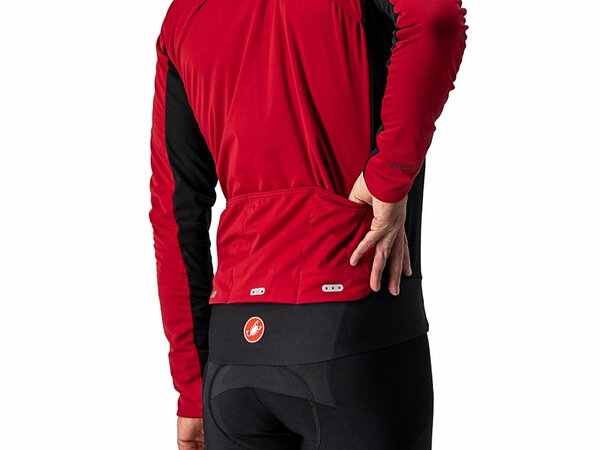Pánska Bunda Castelli Alpha RoS 2 Red/Orange