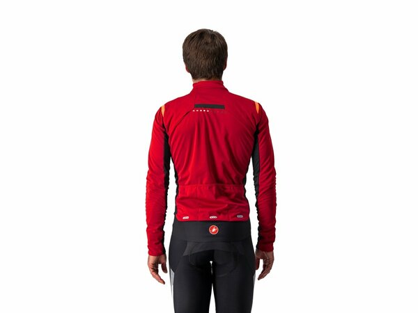 Pánska Bunda Castelli Alpha RoS 2 Red/Orange