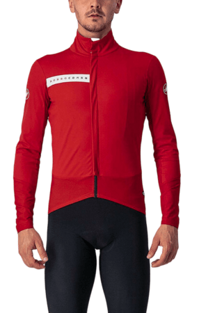 Pánska Bunda Castelli Beta RoS Red/Silver Gray