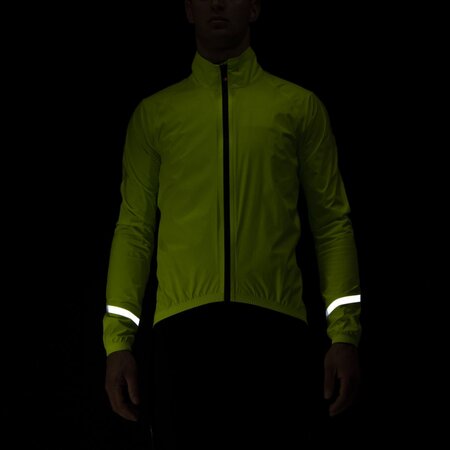 Pánska bunda Castelli Emergency 2 Rain Jacket Electric Lime
