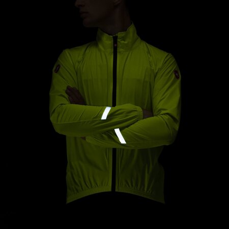 Pánska bunda Castelli Emergency 2 Rain Jacket Electric Lime