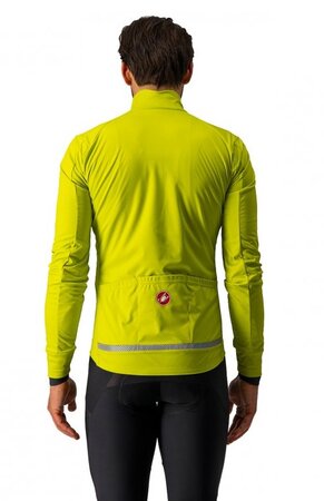 Pánska bunda Castelli Go Jacket Chartrouse/Dark Gray