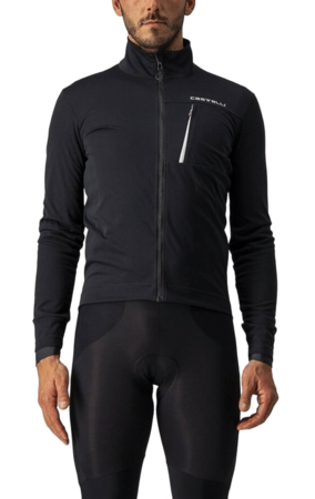 Pánska bunda Castelli Go Jacket Light Black/White