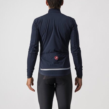 Pánska bunda Castelli Go Jacket Savile Blue
