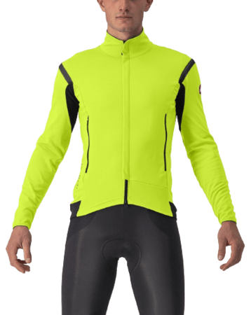 Zimná bunda Castelli Parfetto RoS 2 Jacket Electric Lime/Dark Gray