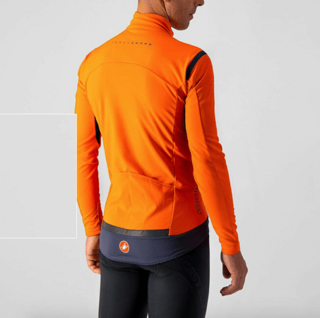 Pánska Bunda Castelli Perfetto RoS Long Sleeve Orange