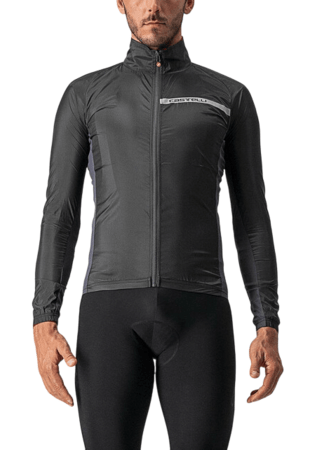 Pánska Bunda Castelli Squadra Stretch Light Black