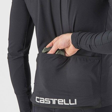 Pánska Bunda Castelli Squadra Stretch Military Green/Dark gray