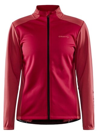 Dámska cyklistická bunda Craft Core Bike Sub Červená Dámska cyklistická bunda Craft Core Bike Sub Červená