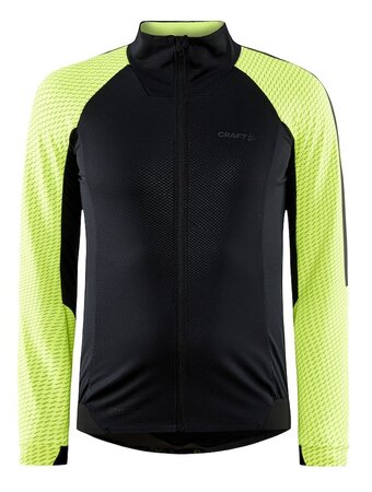 Pánska cyklistická bunda Craft ADV SubZ Lume Čierna Pánska cyklistická bunda Craft ADV SubZ Lume Čierna