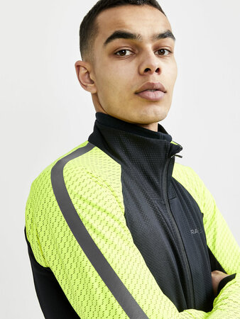 Pánska cyklistická bunda Craft ADV SubZ Lume Čierna Pánska cyklistická bunda Craft ADV SubZ Lume Čierna