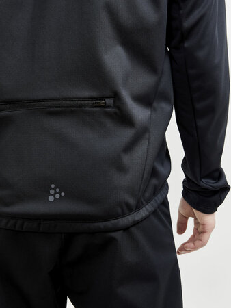 Pánska cyklistická bunda Craft Core SubZ Čierna