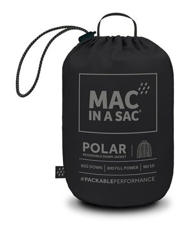 Bunda Mac in a Sac Polar Black/Charcoal Men