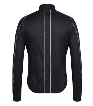 Cyklistická vetruvzdorná bunda Rapha Čierna/Šedá Cyklistická vetruvzdorná bunda Rapha Čierna/Šedá