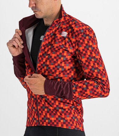 Pánska bunda Sportful Pixel Vínová