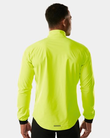 Cyklistická bunda ﻿Trek Circuit Rain Cycling Jacket Rádioaktívna Žltá