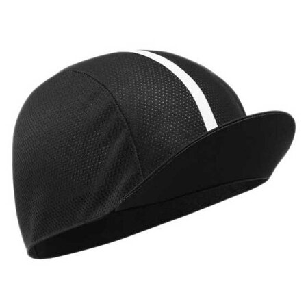 Cyklistická čiapka Assos Cap Black