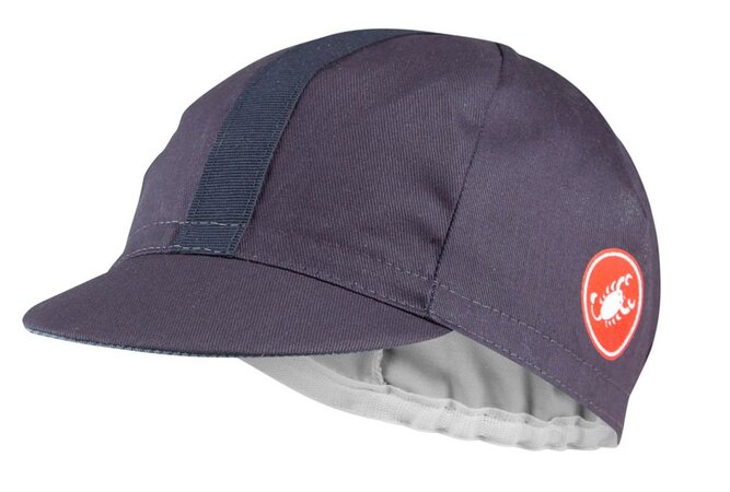 Cyklistická šiltovka Castelli Espresso Blue