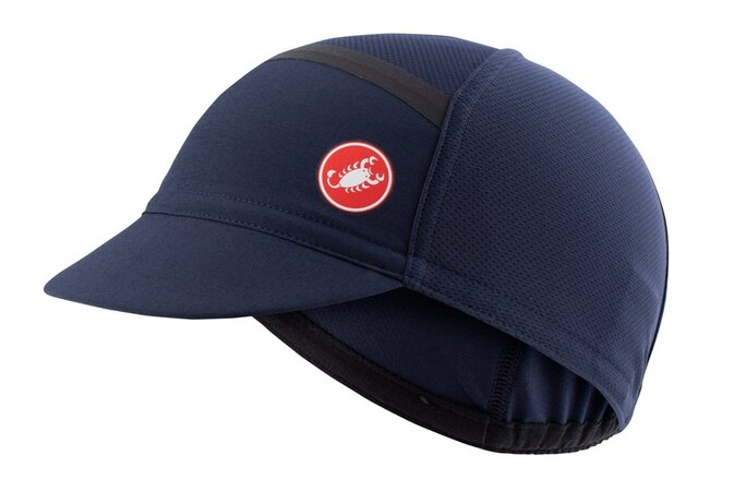 Cyklistická šiltovka Castelli Ombra Blue