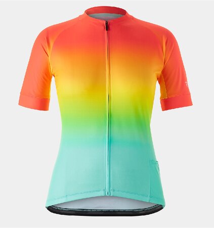 Dámsky dres Bontrager Anara LTD Aloha Green/Radioactive Coral