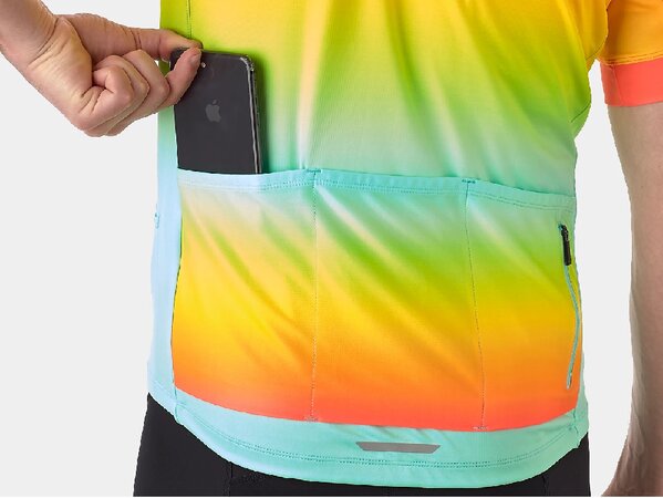 Pánsky dres Bontrager Circuit LTD Aloha Green/Light Red