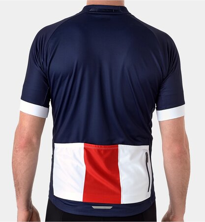Pánsky dres Bontrager Circuit LTD Blue/Red/White