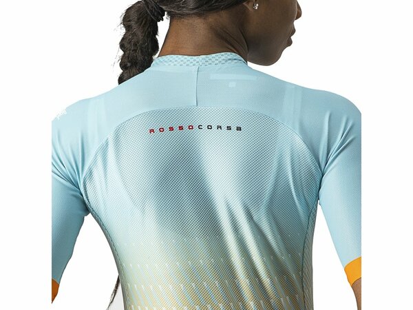 Dámsky dres Castelli Climber's 2.0 W Jersey Sky-light/Orange