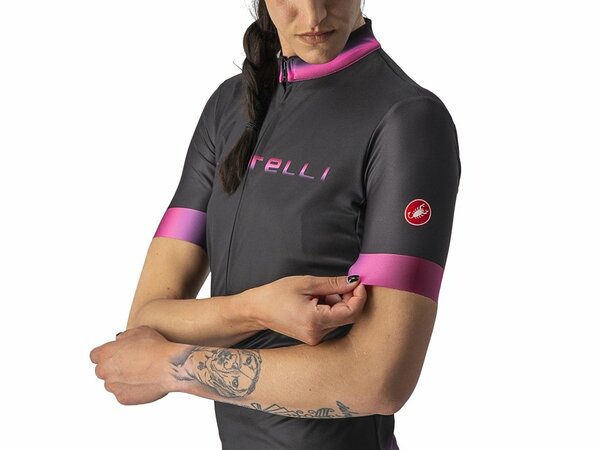 Dámsky dres Castelli Gradient Light Black