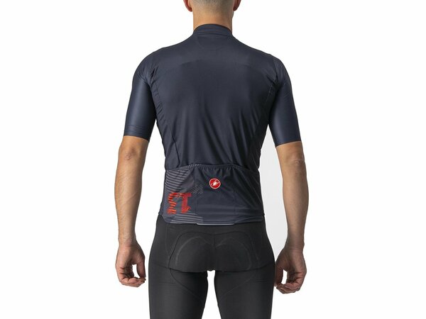 Cyklistický dres Castelli 13 Screen Limited Jersey Savile Blue/Red