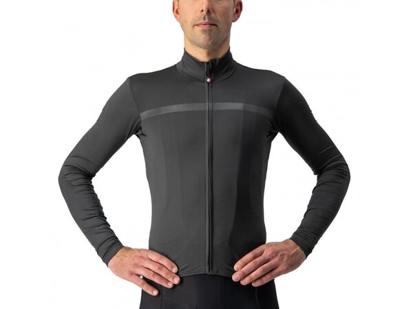 Pánsky Dres Castelli Pro Thermal Mid LS Dark Grey