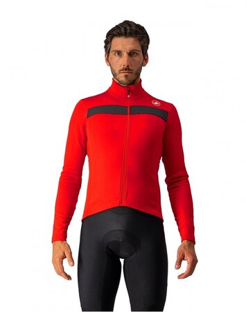 Pánsky Dres Castelli Puro 3 LS Red