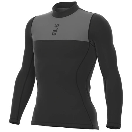 Pánske funkčné tričko ALÉ Intimo Impatto Ls Baselayer Black Pánske funkčné tričko ALÉ Intimo Impatto Ls Baselayer Black