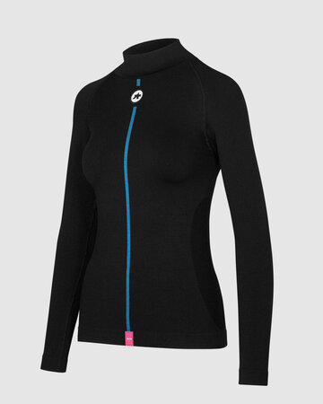 Cyklistický dres Assos Wom 3/3 LS Skin Layer Black Series Cyklistický dres Assos Wom 3/3 LS Skin Layer Black Series