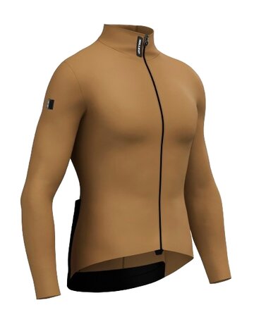 Cyklistický dres Assos Mille Gt 2/3 LS Jersey C2 Bronze Ash